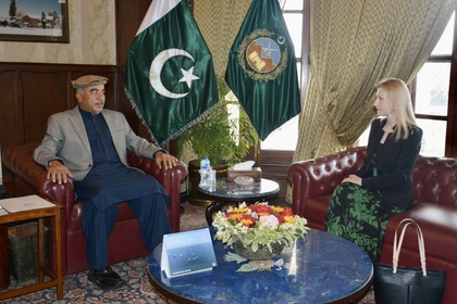 Ambassador Irena Gancheva visited Peshawar